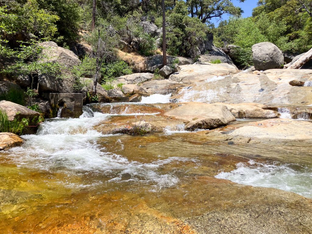 Bass Lake swimming hole