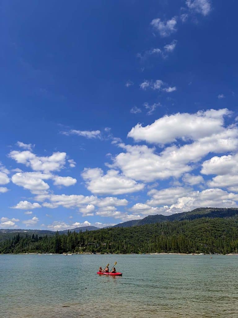 Kayaking Bass Lake